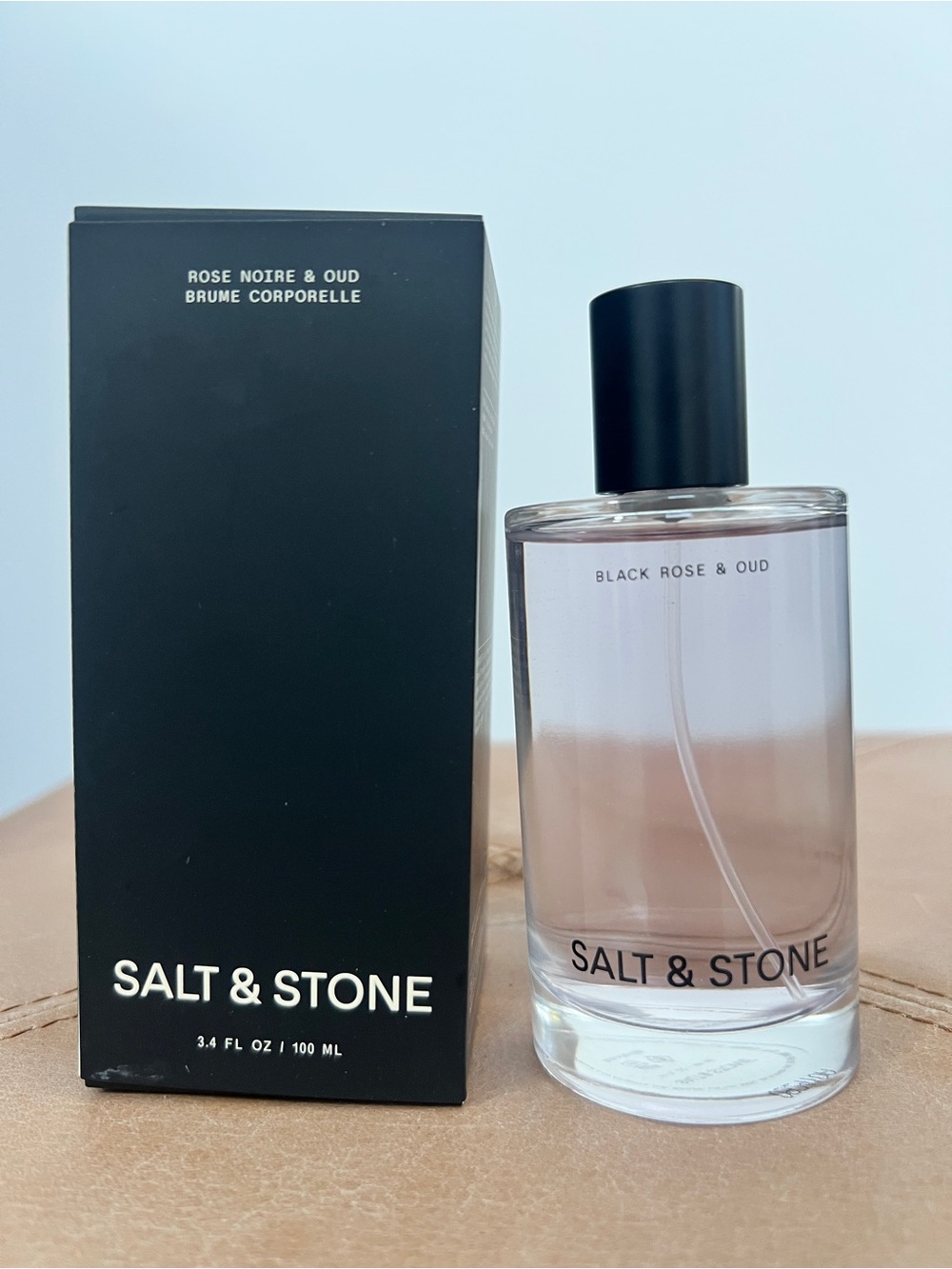 NEW IN BOX | SALT & STONE Unisex Body Mist Black Rose & Oud 3.4 fl oz
